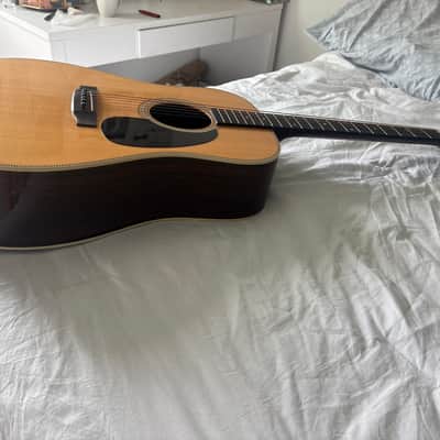 1990 C.F. Martin Custom Shop Dreadnought Acoustic Guitar — D-28 Style, Indian Rosewood/Sitka Spruce image 7