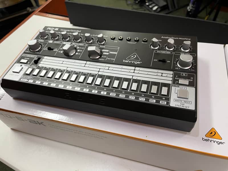 Behringer RD-6-BK Analog Drum Machine 2020 - Present - Black image 1