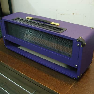 Marshall JCM800 2203 2204 JCM900 JCM2000 style Headshell / Gehäuse / Cabinet Amp Shell Purple image 6