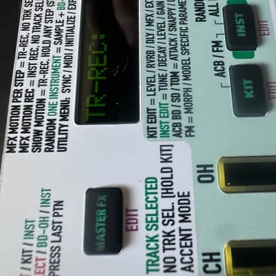 LNIB Roland TR-6S w/ over synth.com overlay , works perfect image 23