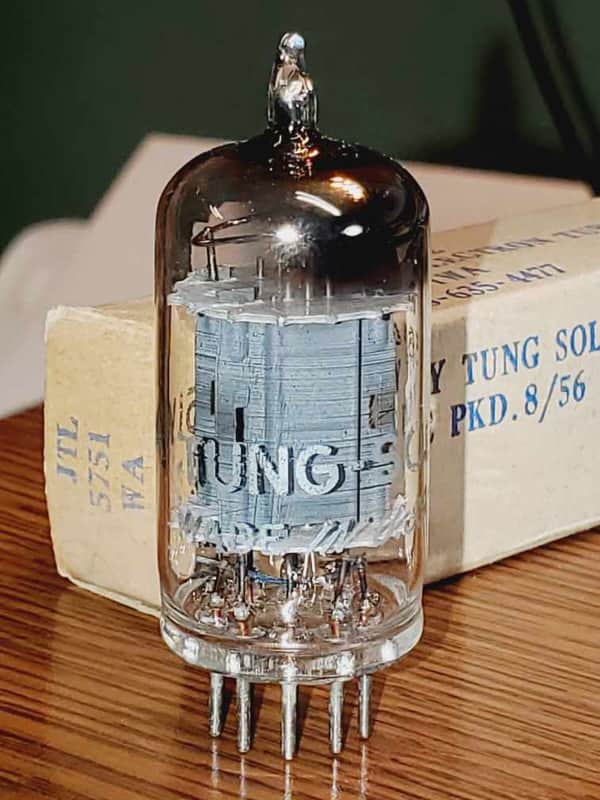 JTL-5751 Tung-Sol 1956 NOS/NIB MaxiPreamp2/TV7 Tested (1)Tube Lot image 1