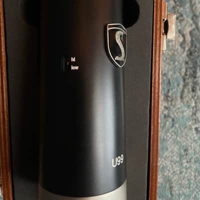 Soundelux USA U99 David Bock Large Diaphragm Multipattern Tube Condenser Microphone - Black image 3