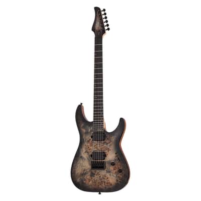 C-6 Pro Charcoal Burst Schecter image 3