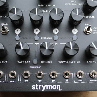 STRYMON "Magneto Four Head dTape Echo and Looper Eurorack Unit, Black image 3