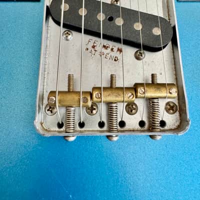 Fender Vintera Road Worn '50s Telecaster 2020 - 2021 Lake Placid Blue imagen 7