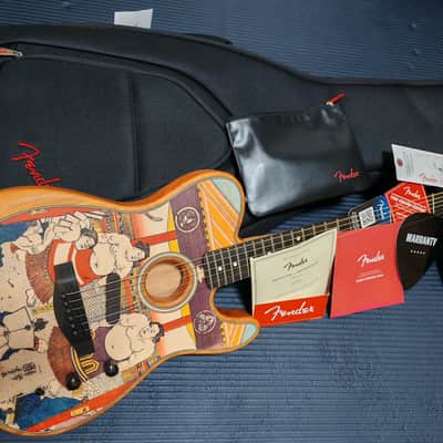 2025 Fender American Acoustasonic Telecaster Kuniyoshi Collection Sumo - FENDER EXPERIENCE 2025 Tokyo Flagship Exclusive Limited Edition image 1