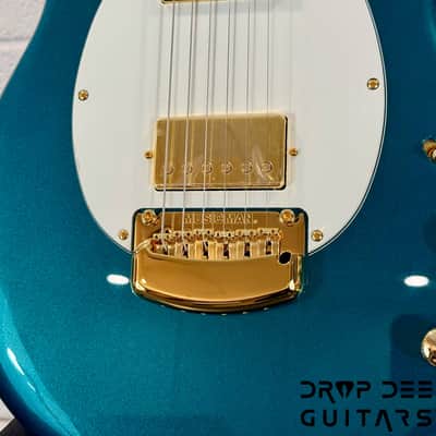 Ernie Ball Music Man Cory Wong StingRay II Deluxe Electric Guitar w/ Case-Pine Green image 7
