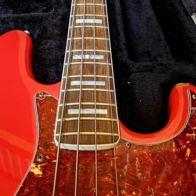 Fender Fender Deluxe Active Jazz Bass 2017 - Fiesta Red image 4