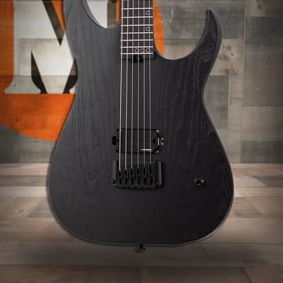 Schecter KM-6 MK-III EX - Satin Black Open Pore (879) image 1