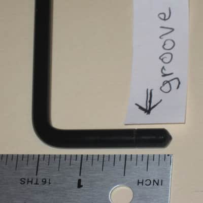 new open package Ibanez 2ED2C1B Tremolo Arm for Edge 3 Tremolo, BLACK, 2ED2C1B Trem Bar image 12