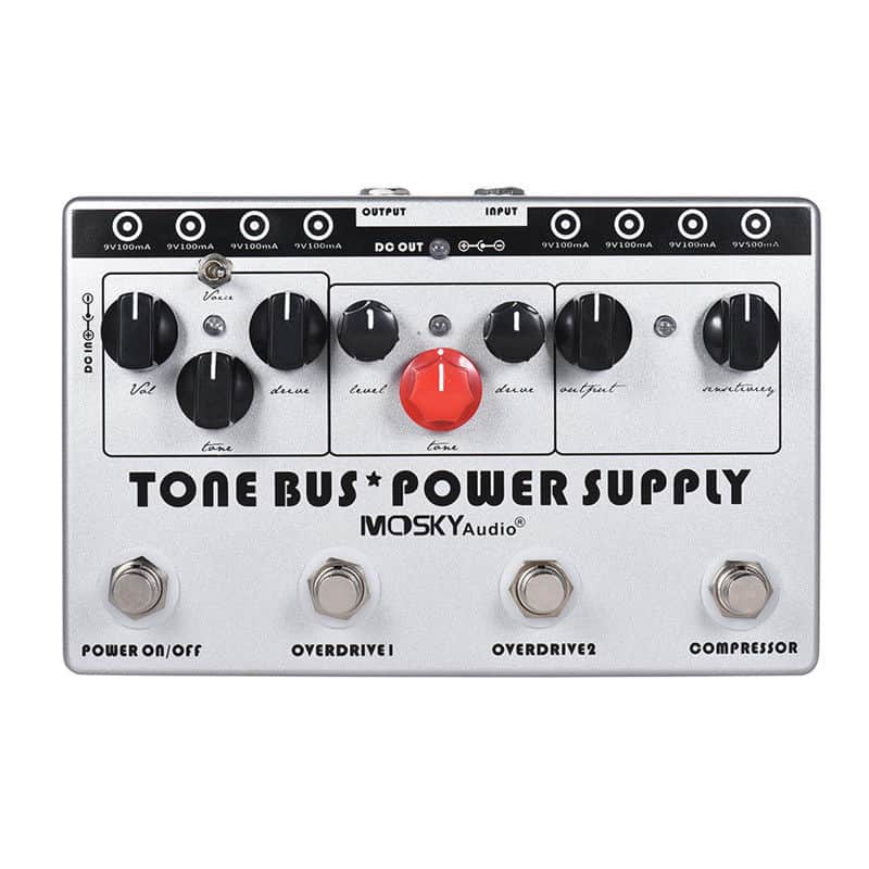 Mosky Audio Tone Bus. 3 Effects Pedal + 8 Outputs Power Supply in 1 Unit image 1