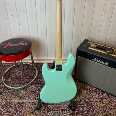Fender American Performer Jazz Bass MN 2024 - Satin Seafoam Green image 5