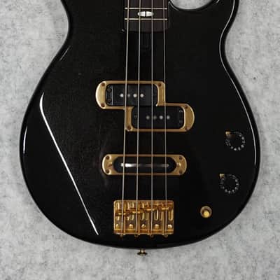 1990 Yamaha BB3000 MIJ vintage precision jazz pj bass guitar black image 2