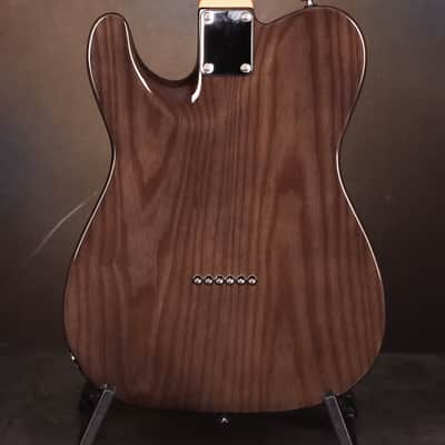 Suhr Alt T Flame Top Limited Trans Whale Blue Brand new image 8