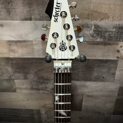 Schecter DJ Ashba Electric Guitar - Satin White (SWHT) (279) image 6
