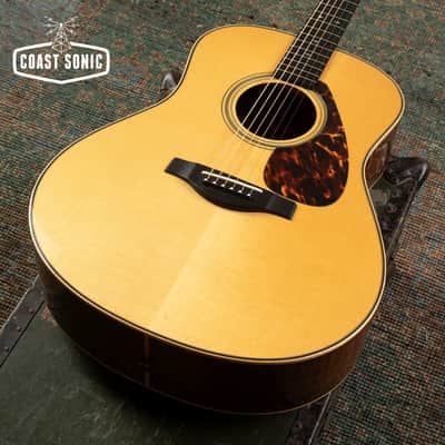 2008 Yamaha Custom Shop LL-26 ARE Acoustic Guitar made in Japan with hard case image 7
