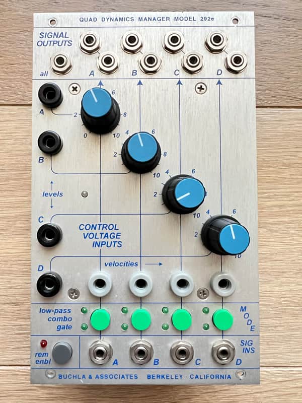Buchla 292e Low Pass Gate imagen 1