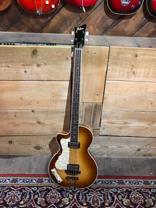 Hofner 500/2 Club Bass Left Handed Sunburst image 1
