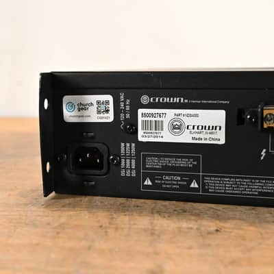 Crown DSi 4000 2-Channel Power Amplifier CG01VZ1 image 9