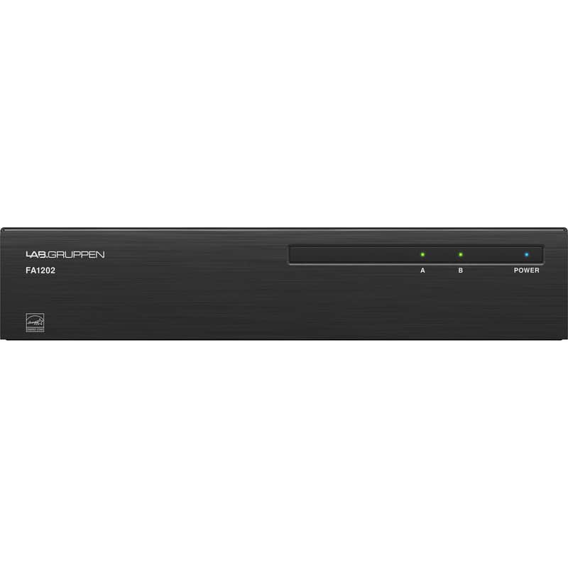 Lab Gruppen FA1202 2-120 Watt Per Channel Commercial Amplifier image 1