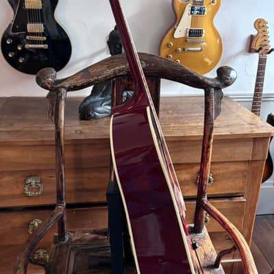 Gibson Slash Signature J-45 Vermillion Burst Left Handed image 4