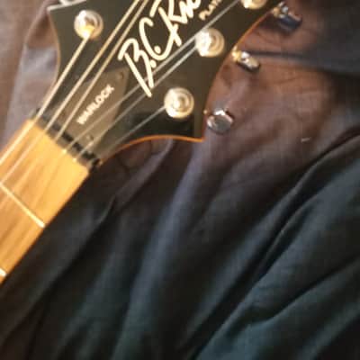 B.C. Rich Warlock Platinum Series 2001 Ebony HH image 7