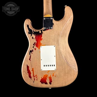 Fender Custom Shop Rory Gallagher Stratocaster Heavy Relic 3 Tone Sunburst w/case R144491 image 5