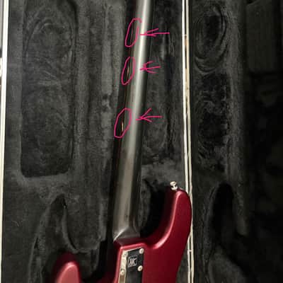 Ernie Ball Music Man SUB Bass 4 Active 2003 - 2006 - Red image 6