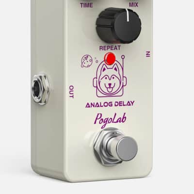 Pogolab Analog Delay Mini Guitar Pedal – DC 9V True Bypass Effects Pedal image 1