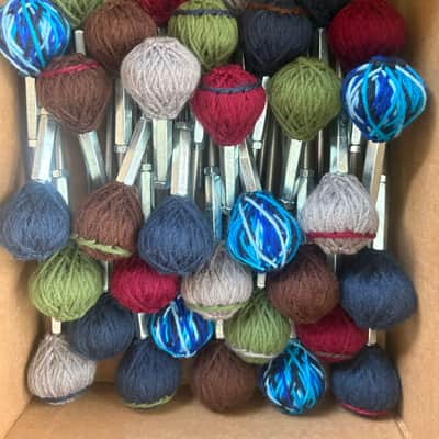 Bass Drum Beaters - Yarn Wrapped image 3