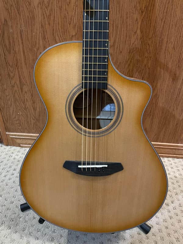 Breedlove Organic Artista Concert 2021 Natural Shadow CE image 1