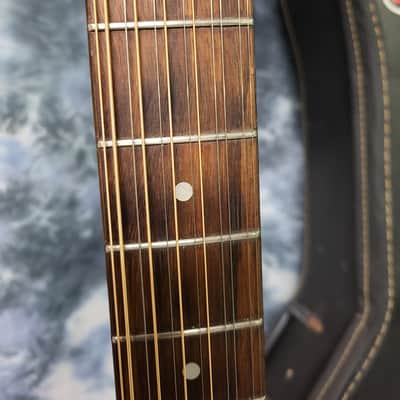 Vintage 1988 Epiphone Presentation 12 String Acoustic Guitar Model PR-715-12 Pro Setup New Strings Original Soft Shell Case image 6