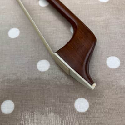 Immagine Double Bass French Bow - Just Had Full And Complete Re-commission - Circa 1900 - 11