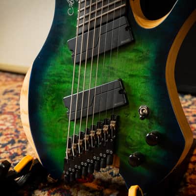 Agile Chiral Nirvana 82528 RL MOD SS V3.5 2024 - Satin Green Blue Burst image 5