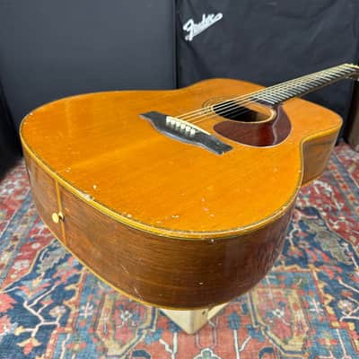 *Video* Yamaha Red Label FG500 Dreadnought Solid Spruce Top MIJ - 1970-71 image 11