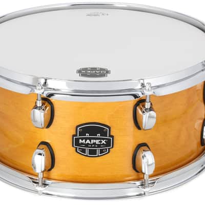 Mapex MPX Maple/Poplar Snare Drum - 6 x 13-inch - Natural with Chrome Hardware image 1