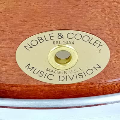 Noble&Cooley 7x14"SS Classic Snare Drum 1Ply Solid Maple Shell Vintage 80s 10Lug image 2