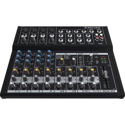 Mackie Mix12FX - 12-Channel Compact Mixer w/Effects image 2