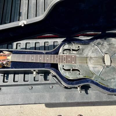 Rare 2002 National Resophonic Model Etched N Guitar image 10
