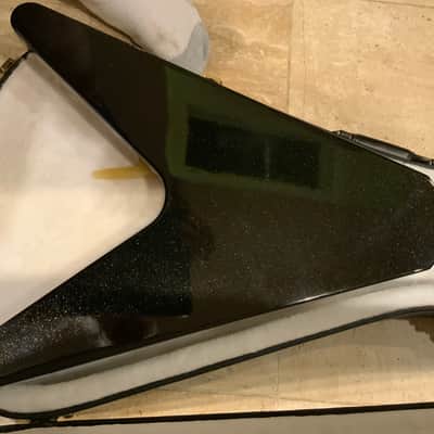 Gibson Custom Shop Lenny Kravitz Signature '67 Flying V 2002 - Ebony/Gold image 9