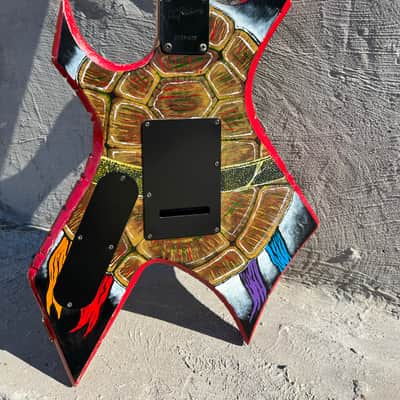 B.C. Rich Warlock Hand-painted image 4