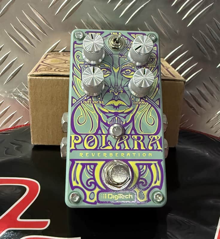 ギター DigiTech Polara DigiTech Introduces Polara Stereo Reverb Pedal – Vintage Guitar