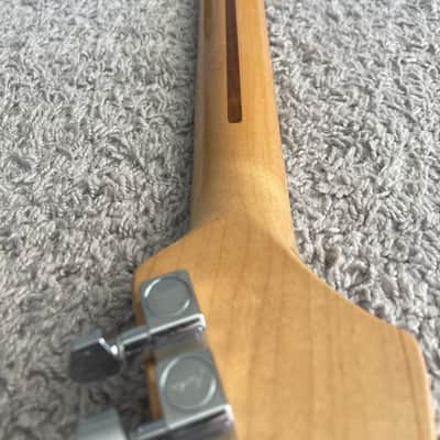 Fender Standard Stratocaster 2007 MIM HSS Black Maple Fretboard Strat Guitar image 9
