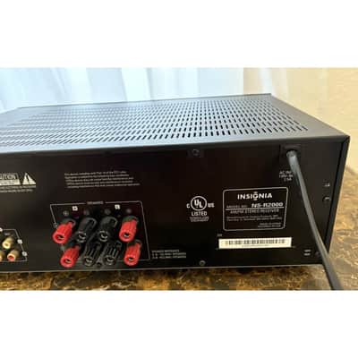 Insignia NS-R2000 AM/FM 200 Watt Stereo Receiver W/ Phono Input. Tested Working! Insignia NS-R2000 AM/FM 200 Watt Stereo Receiver W/ Phono Input. Tested Working! image 8