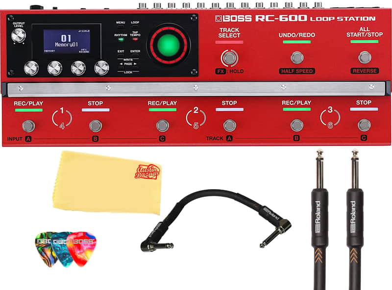 Boss RC-600 Loop Station w/ Instrument Cables image 1