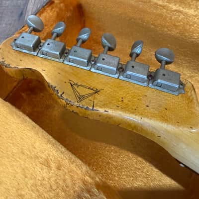 Fender Masterbuilt Yuriy Shishkov Telecaster 2009 - Heavy Relic Dakota Red image 10