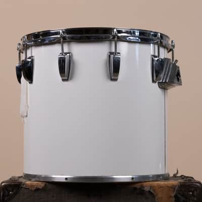 1980s Ludwig 13x14" White Cortex Concert Tom image 3