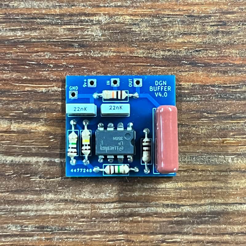 DGN Custom Guitars - Unity Gain Buffer Board Ver 4.0 - Jerry Garcia Tiger Tone image 1