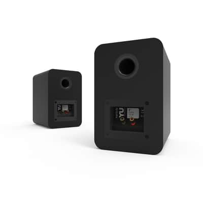 Kanto Passive 4" Speakers with 1" Silk Dome Tweeter and 4" Kevlar Woofer - Black, Pair image 5