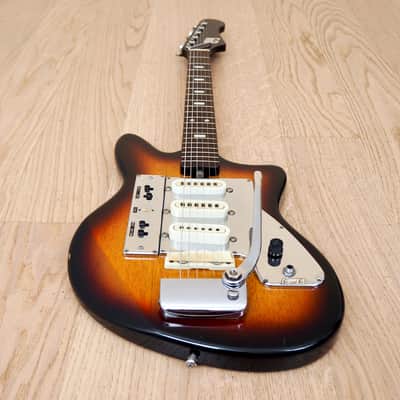 1960s Guyatone LG-130T Vintage Electric Guitar Japan w/ Gigbag